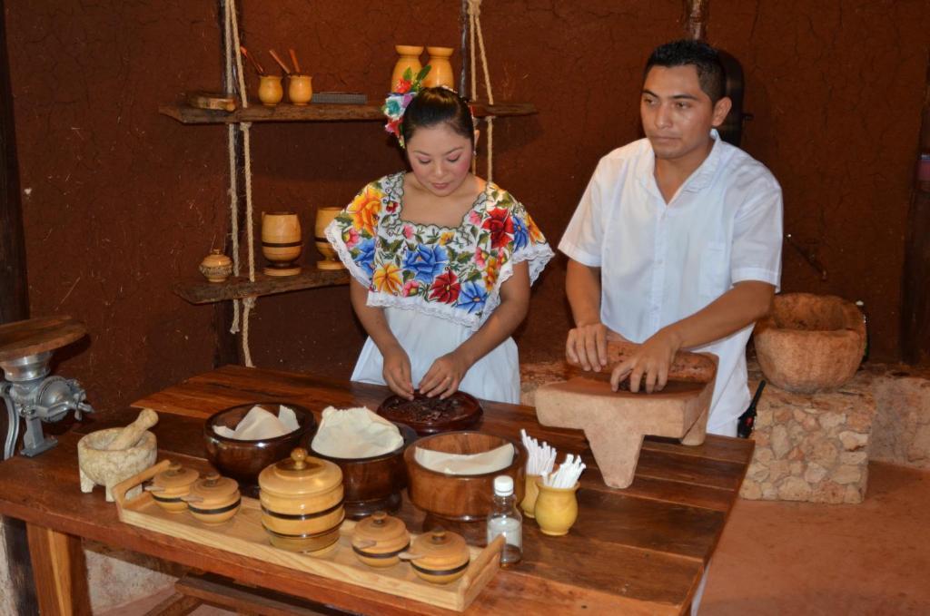 Bed and Breakfast La Casa Del Mago Uxmal Exteriér fotografie