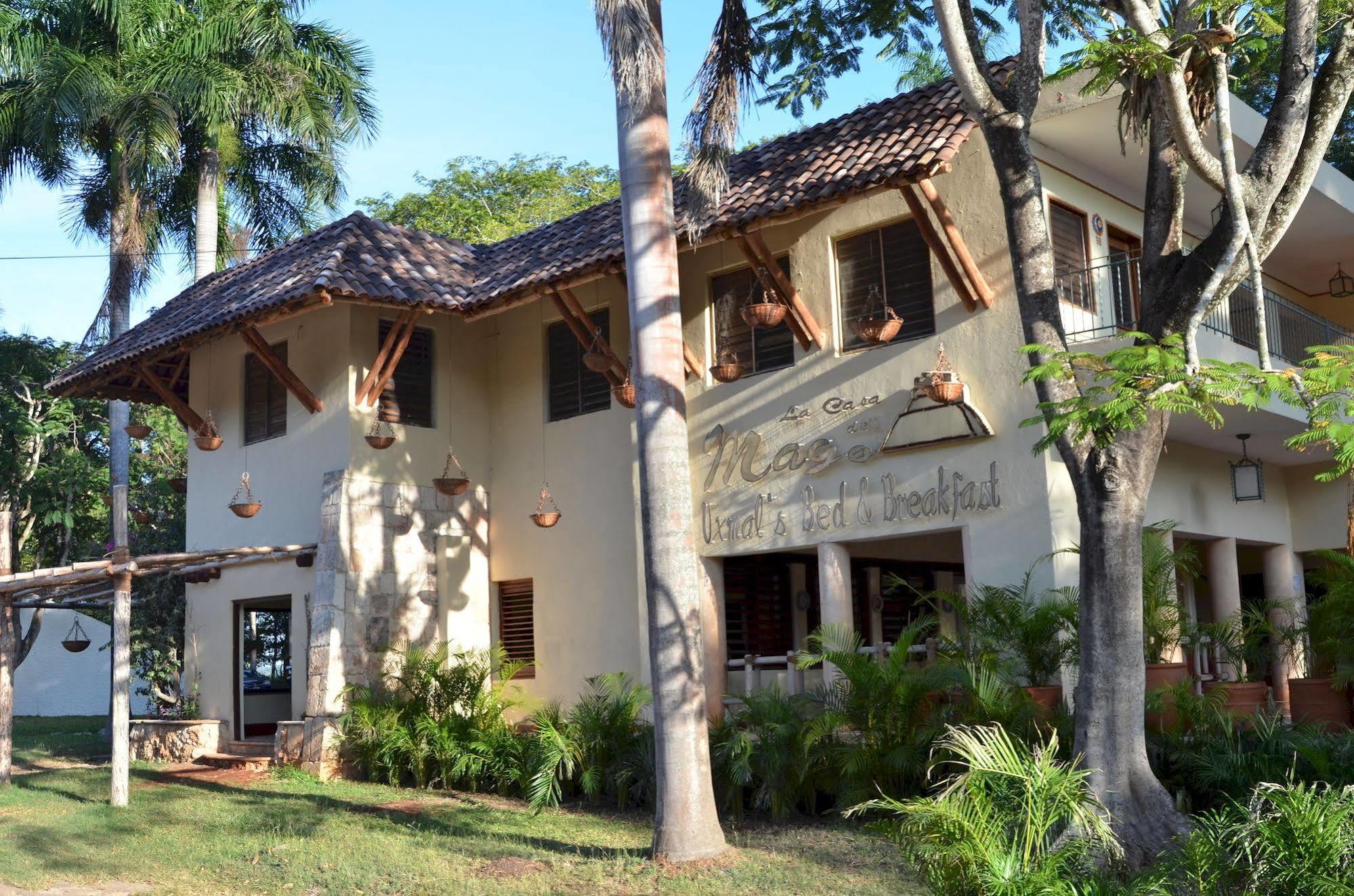 Bed and Breakfast La Casa Del Mago Uxmal Exteriér fotografie